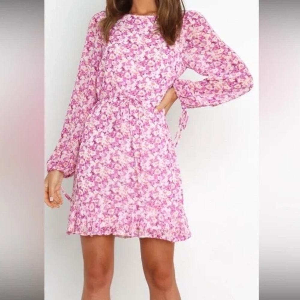 Petal & Pup Pink Floral Dress